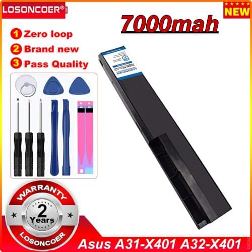 X301A laptop Battery for Asus A31-X401 A32-X401 A41-X401 A42-X401 X401 X401A X401A1 X401U X501 X501A X501A1 X501U F401A1 F401U