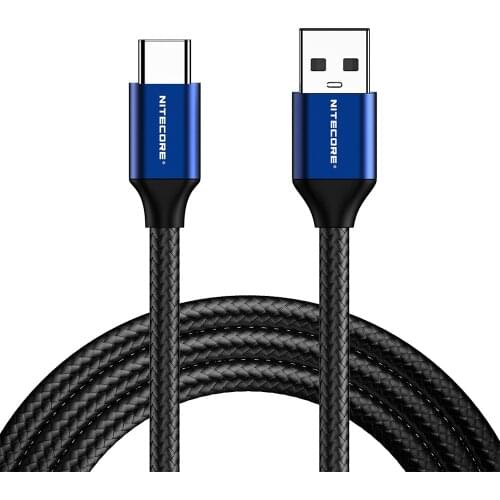 NITECORE UAC20 USB-C to USB-A 2.0 Charging cable