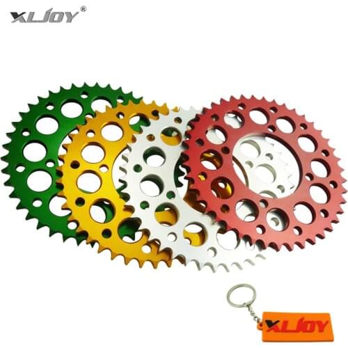 420 Chain 41Teeth 76mm Aluminum Billet Rear Sprocket For 50-190 cc Pit Dirt Bike WPB Orion M2R Thumpstar Explorer Braaap DHZ SSR