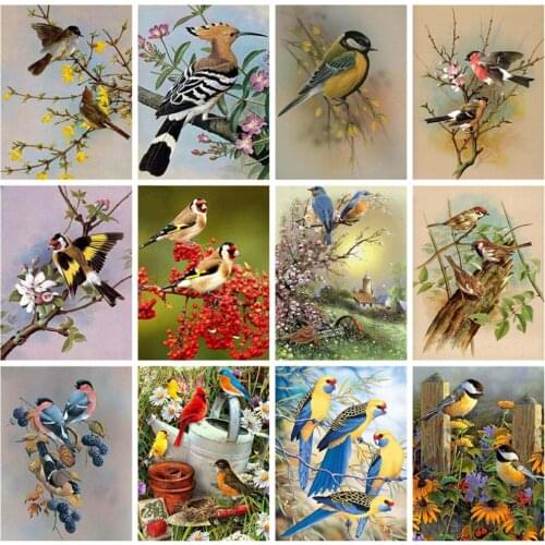 5d Diamond Painting Bird Diamond Embroidery Full Drill Mosaic Home Decor Cross Stitch Kits for Living Room