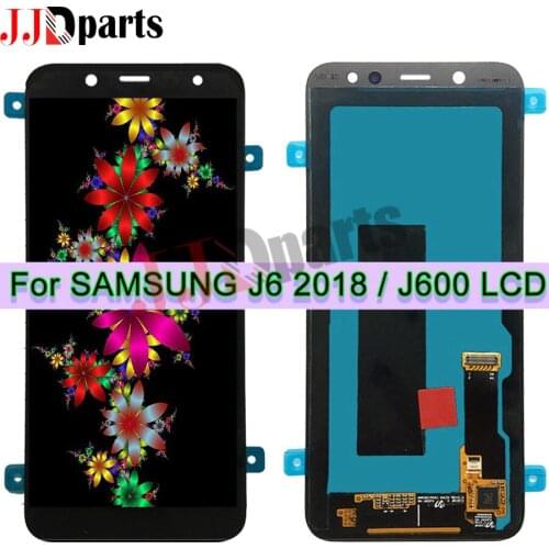 100% Tested For 5.6" SAMSUNG GALAXY J6 LCD J6 2018 Display Touch Screen Digitizer Assembly Replacement For SAMSUNG j600 LCD
