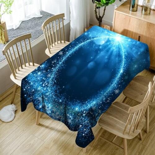 Digital Printing Waterproof Tablecloth Oxford Waterproof Tablecloth Decorations for Living Room