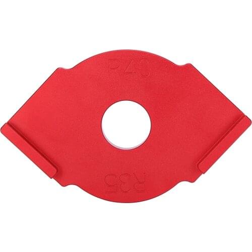 Digital Micrometer Rounded Corner Template Hand to Held Edge Trimmer Engraving Machine Fillet Tools R35 to R40 Digital Kumpas