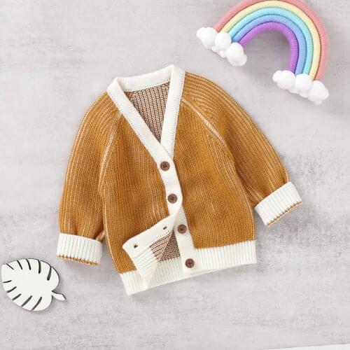 Baby SweaterBaby Sweater Long Sleeve Autumn Newborn Girls Boys Cardigans Knitted Infant Toddler Clothing One piece Overall Ribbe