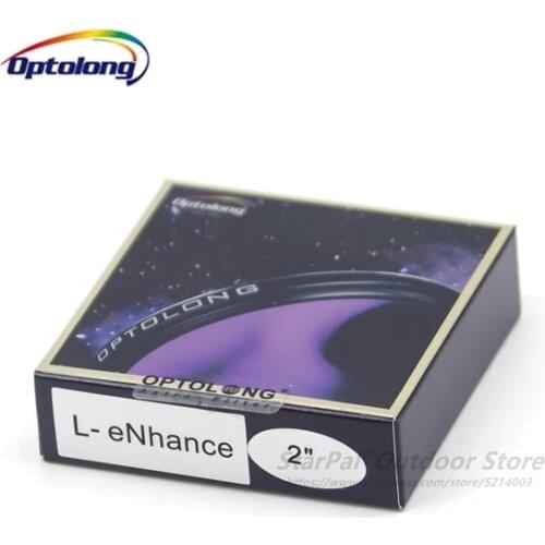 OPTOLONG 2" L-eNhance Filter Dual-band Pass Filter Designed for DSLR CCD Control from Light Polluted Skies Amateurs LD1004B
