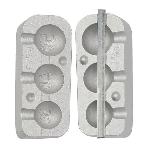 Mould fishing lead Tcheburascka Gr.30-40-50 fishing river F 179