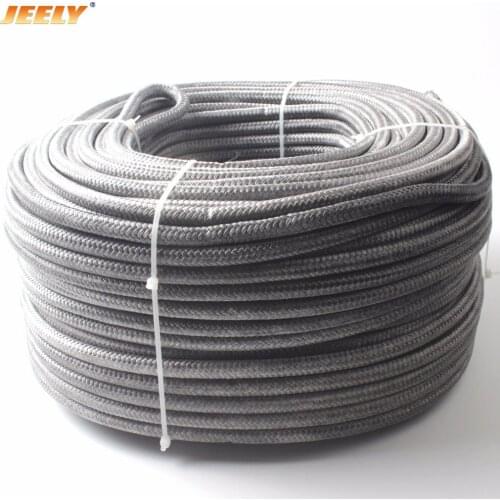 JEELY 4mm 500m UHMWPE Spectra Core with Polyester Jacket Sailboat Winch Spectra Sheathed Tow Rope