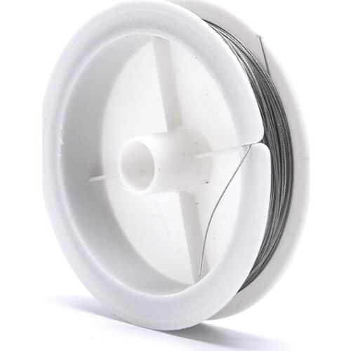 1Roll Stainless Steel Line Tiger Tail Beading Wire For Jewelry Making DIY Craft NEW