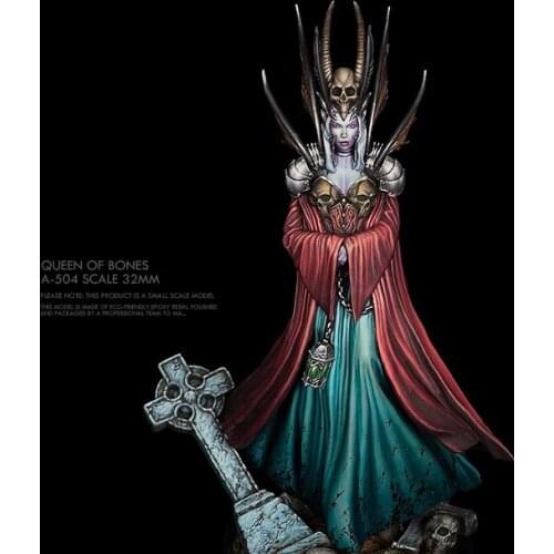 32MM Resin model kits figure beauty colorless and self-assembled A-504