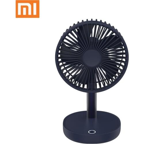 Xiaomi Jipin Desktop Fan Office Home Light Portable Fan USB Charging Fan Adjustable Low Noise Rechargeable 4000mAh