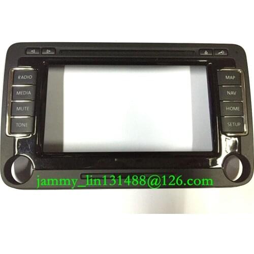 New Volkwagen CD PLAYER Plastic Frame with Button for Skoda Columbus RNS510 sat nav navigation audio systems