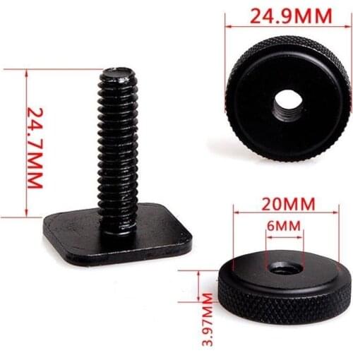 2020 new DSLR Camera Tripod Screw Converter Adapter Double-Layer 1/4-20 Tripod Screw To Flash Shoe Converter Adapter