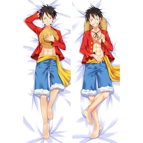 ONE PIECE Coscase Anime Dakimakura Monkey D. Luffy Sanji Dakimakura Body Decorative Pillowcases Hugging Pillow Cover