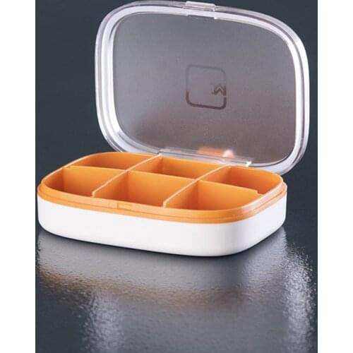 Portable Mini Pill Box Dispensed Pill Box for Outdoor Travel for PS Portable Pill Storage Box