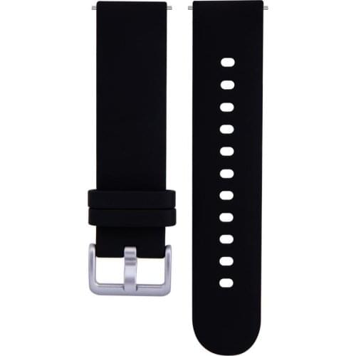 Watch Band Convenient Skin Friendly 20mm Silicone Watch Strap for Huawei /Amazfit / Garmin 20mm watches/Samsung