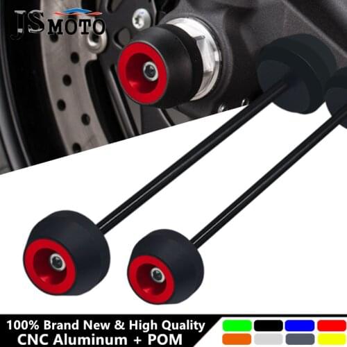 For SUZUKI GSX-1300R GSXR-1300R HAYABUSA GSXR1300 08-18 Motorcycle CNC Front & Rear Wheel Fork Axle Sliders Falling Protector