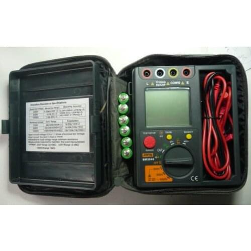 2 in 1 SZBJ BM3548 Digital Insulation Resistance Tester & 3 3/4 Multimeter Megger 3999