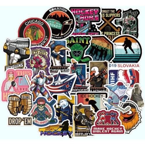 50PCS Super Cool Field Hockey Sticker For Luggage Suitcase PC Laptop Phone Motorcycle Styling Waterproof Stickers