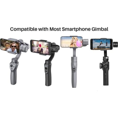 Mount Plate Clip Adapter For Gopro Go pro Hero 4/5 Session Cam For Zhiyun Smooth Q 4/ Dji Osmo mobile 1/2 Feiyu Handheld Gimbals