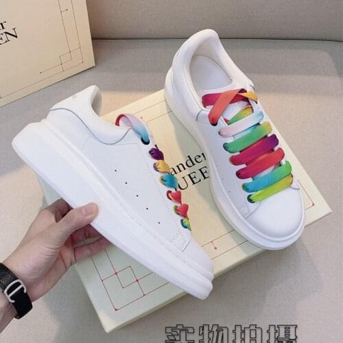 Women Fashion Platform Shoes Men Sneakers Luxury Brand Women High Quality Flat Skateboarding Shoes Air Force Reflective Leather