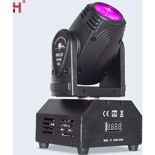 High Quality Led Moving Head Light Mini Beam Dj 10w Cree RGBW Disco