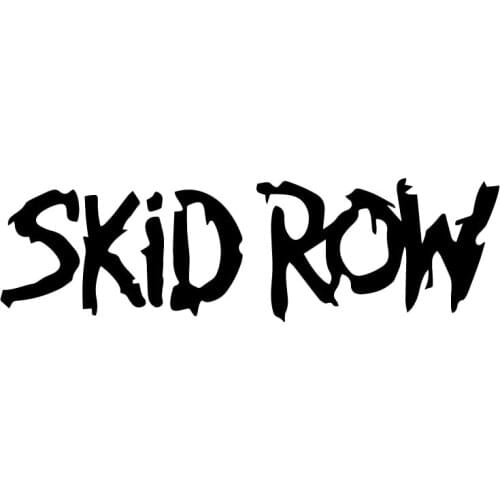 18.2CM*5.2CM Skid Row Window Decoration Decal Accessories Car Sticker