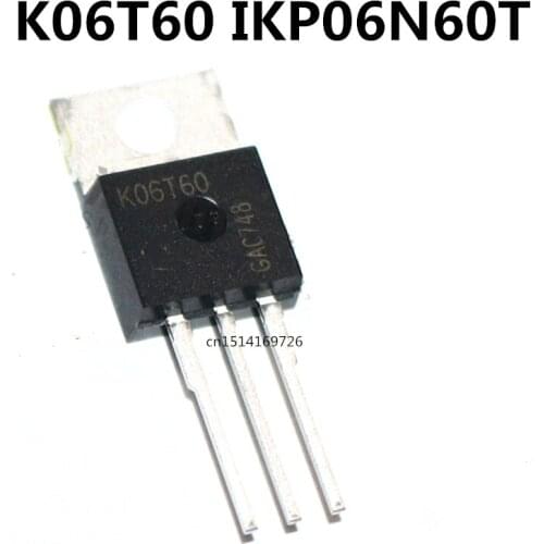Original 5PCS/ K06T60 IKP06N60T TO-220 600V 6A
