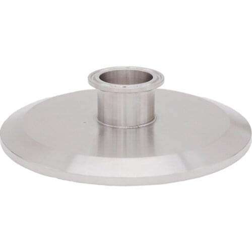 Tri Clamp Cap Style Reducer 6" X 1.5" Sanitary 304 Stainless Steel Fitting Homebrew Beer Hardware