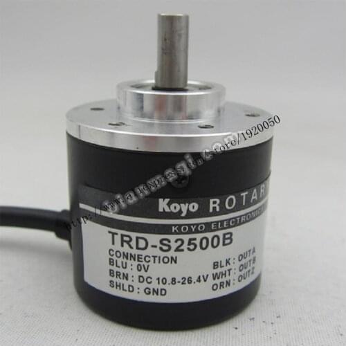 Supply Koyo TRD-S2500B series photoelectric rotary encoder / shaft diameter 6mm / 2500P / R