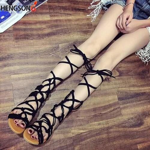 2020 Summer Outdoor Sandals Ladies Beach Sandals Bandage Balance Non Slip Fashion Ladies Sandals