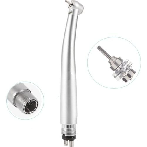 Stand Head Dental Turbine High Speed Handpiece Push Botton LED Ceramic Bearing