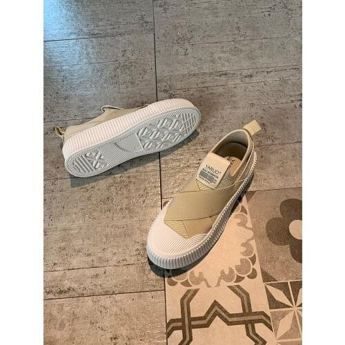 Womens canvas shoes 2021 spring and autumn new fashion Korean version of thick-soled non-slip student casual shoes comfortable