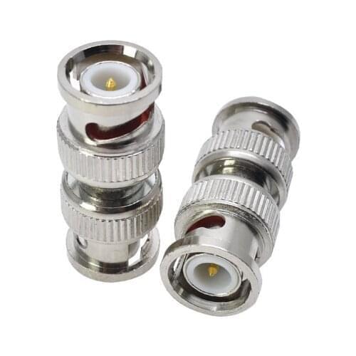 1pcs BNC Male To BNC Male Plug RF Coaxial Adapter Connectors