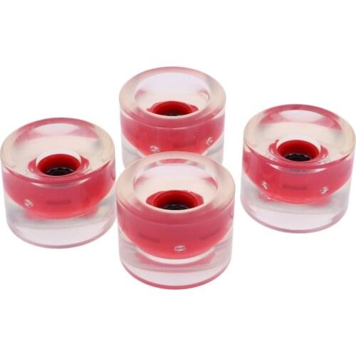 12pcs Longboard Wheels Replacement for Trucks, 70mm, 78a, PU, Light Up Flashing Wheels for Skateboard Street Mountain Dancing