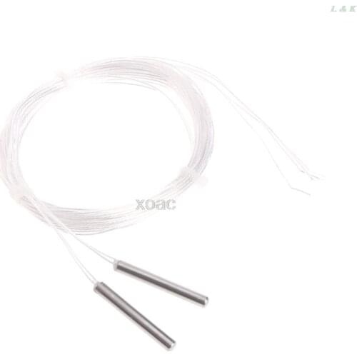 2x 2m PT1000 Probe 4mm*30mm RTD Platinum Resistance Sensor 2 Wires Thermocouple M13 dropship