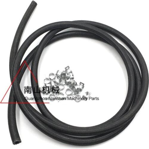 Free shipping for Oil injector return pipe 4D95 engine oil pump hose Komatsu PC60 PC100 PC120-5-6 PC130-7 Excavator accessories