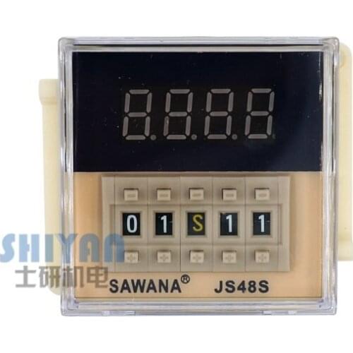 Free shipping Genuine SAWANA SWANA JS48S-2ZH DH48S-2EN Time Relay Time Delay Relay