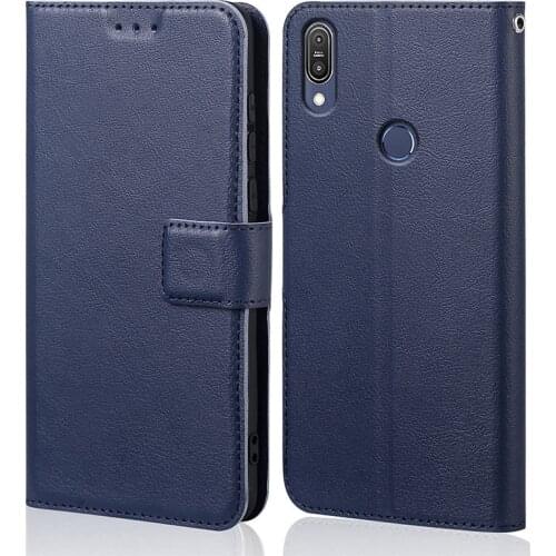 For Asus Zenfone Max Pro M1 ZB602KL Case Asus X00TD Case Flip Leather Phone Case For Zenfone Max Pro M1 ZB601KL Silicone Cover