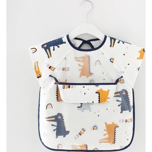 Baberos Ajustables De EVA, Baberos Impermeables Para Comer Con Dibujos Animados Para Bebés, Baberos Para Bebés, Babero, Babero