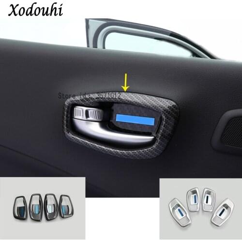 For Jeep Compass 2017 2018 2019 2020 Car Body Styling Garnish Cover Stick Trim Built Door Inner Handle Bowl Sill Frame Lamp Part