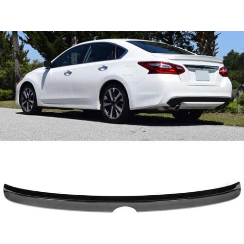 Glossy Black for SR OE Style Trunk Lid Spoiler Wing Fit for Nissan Altima L33 Facelift 2016 2017 2018