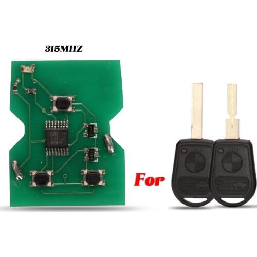 Jingyuqin For BMW Z3 E31 E32 E34 E36 E38 E39 E46 3B Remote Control Car Key Circuit Board 315 Mhz