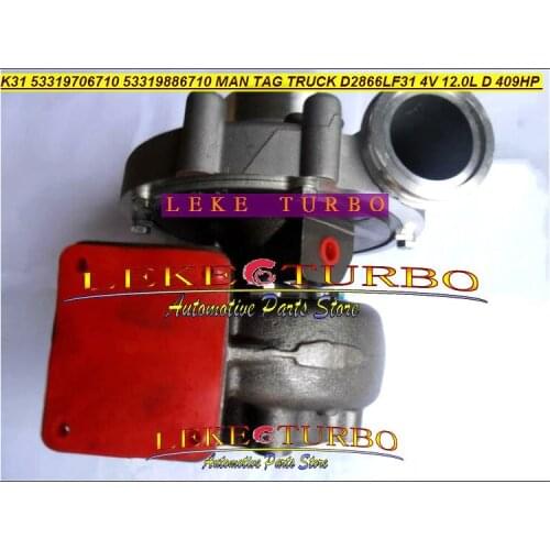 K31 53319706710 53319886710 5331-970-6710 5331-988-6710 5331 970 6710 5331 988 6710 Turbo For MAN TAG Truck D2866LF31 4V 12.0L