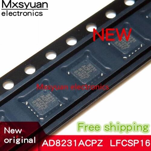 5PCS~50PCS/LOT AD8231ACPZ AD8231ACPZ-R7 AD8231ACP 8231 ACPZ LFCSP-16 New original In stock