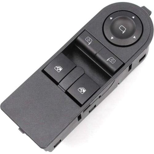 Front Left Driver Side Electric Switch Car Window Button 13228879 for Vauxhall Astra H & Zafira-B