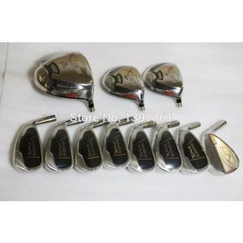 Authentic GIGA X - FILE mens golf club head 3pcswood+9 iron no shaft