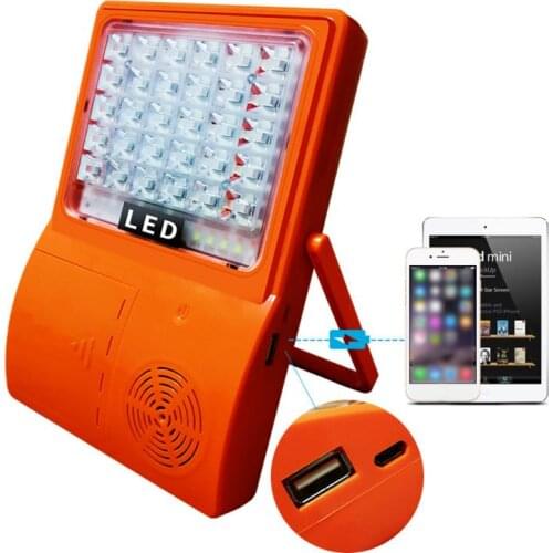 Solar Light 45 LED Outdoor Waterproof Solar Lamp Courtyard Garden Led Camping Lights Outdoors Bluetooth Music Emergency Light