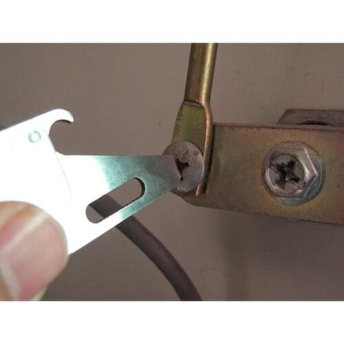 Utility Knife Box Cutter 4 in 1 Retractable Pocket Screwdriver Pry Tip Bottle Opener Keychain for Outdoor Camping Hiking