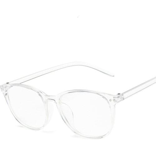 Vintage Glasses Women Clear Lens Ultralight Eyewear Cat Eye Optical Eyeglasses Female Retro Black Transparent Frames Oculos