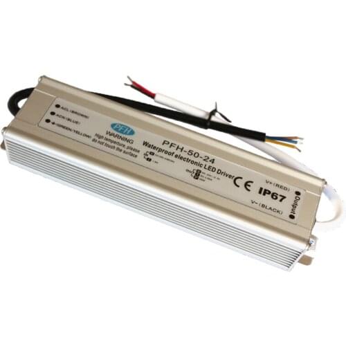 IP67 Waterproof LED Driver 50W 12V24V36V48V AC Transform waterproof Led Power Supply 80-265V for LED Lights